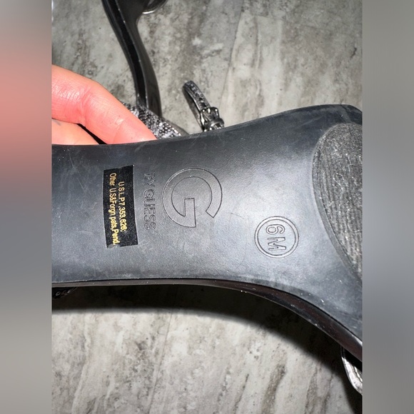 G by Guess silver dressy heels - Picture 10 of 12